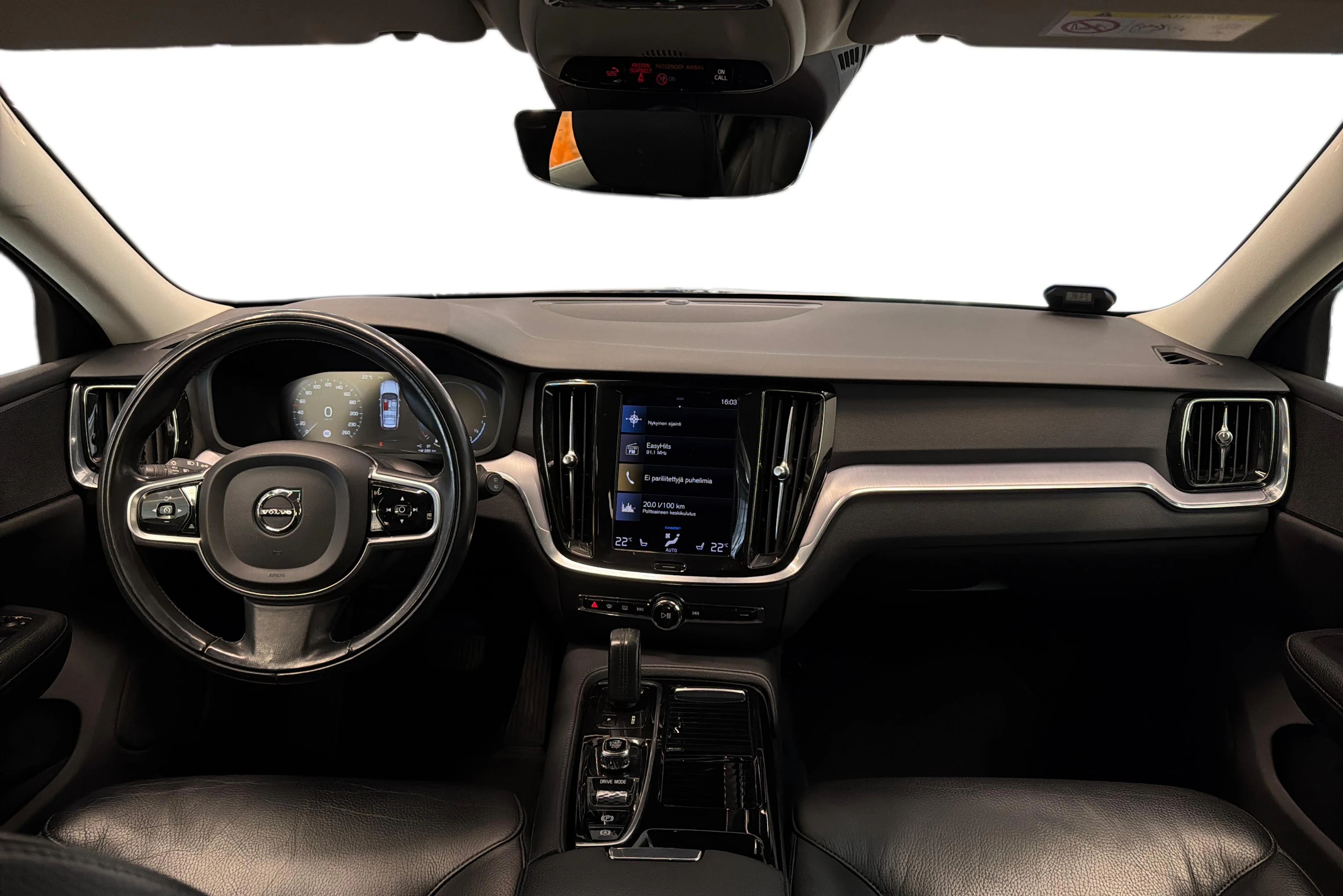 musta Volvo V60 2021 kuva 9.