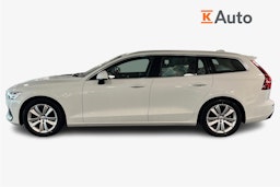 valkoinen Volvo V60 2021 kuva 6.