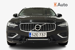 musta Volvo V60 2021 kuva 4.