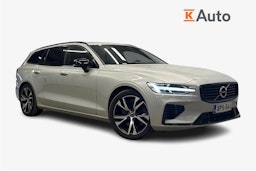 harmaa Volvo V60 2021 kuva 1.