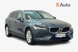 sininen Volvo V60 2021 kuva 1.