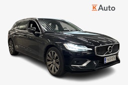 Musta Volvo V60 2021 kuva 1.