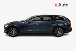 sininen Volvo V60 2021 kuva 5.