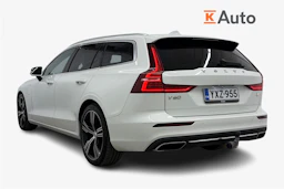 valkoinen Volvo V60 2021 kuva 3.