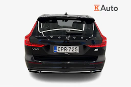 musta Volvo V60 2022 kuva 3.