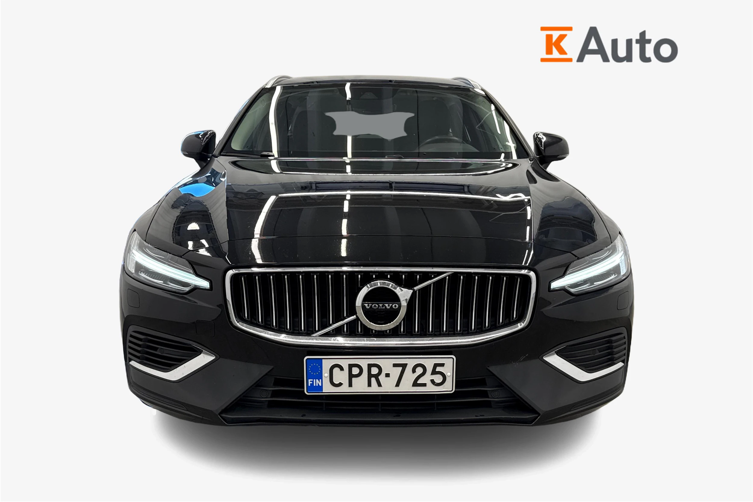 musta Volvo V60 2022 kuva 4.
