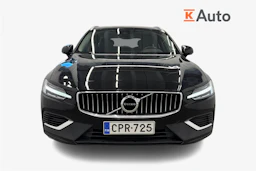 musta Volvo V60 2022 kuva 4.