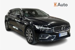 Musta Volvo V60 2022 kuva 1.