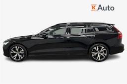 musta Volvo V60 2022 kuva 6.