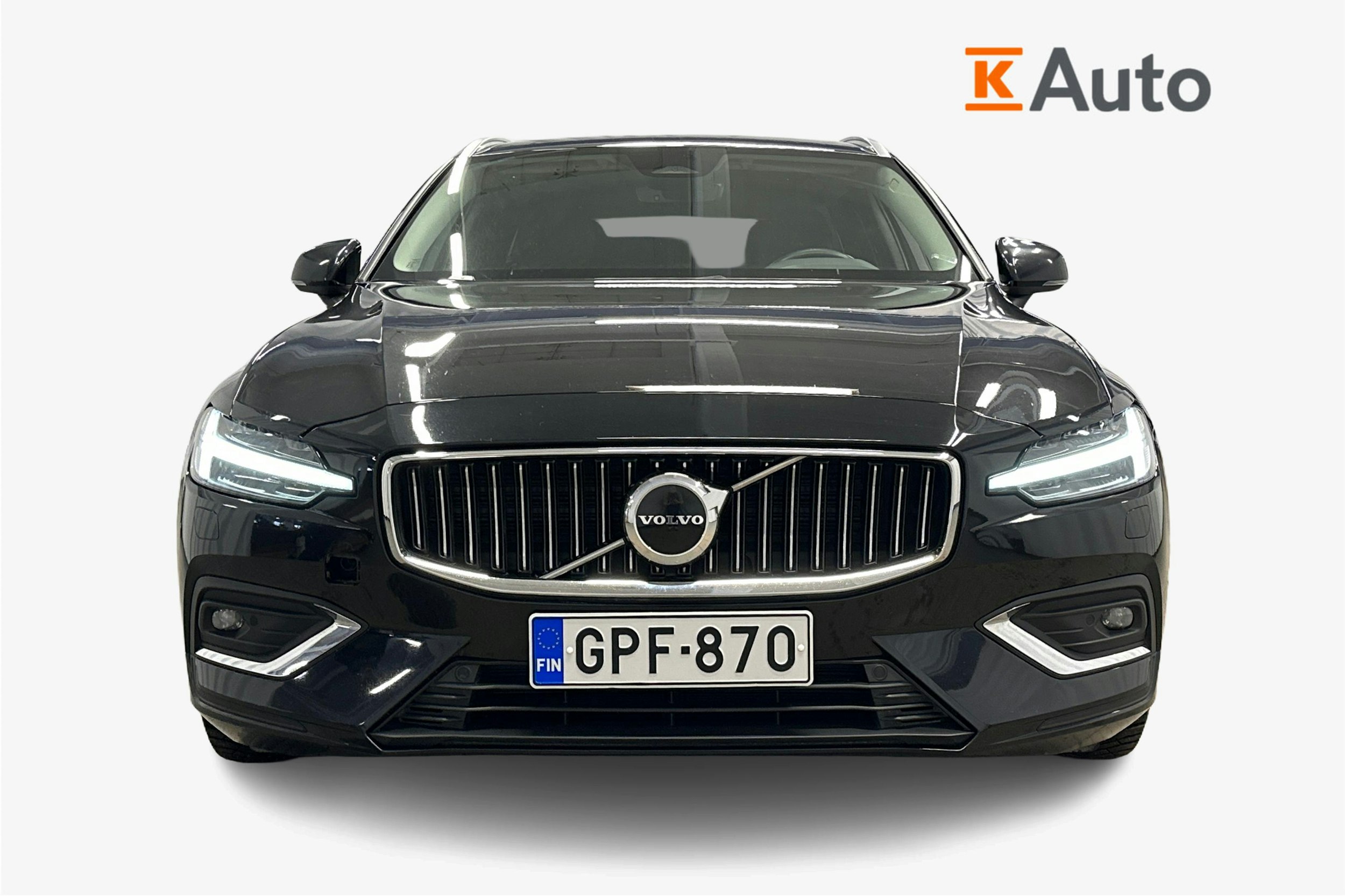 musta Volvo V60 2022 kuva 5.