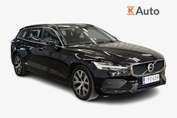 musta Volvo V60 2022 kuva 1.