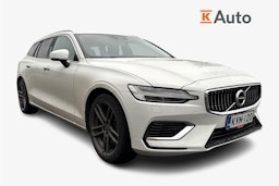 valkoinen Volvo V60 2022 kuva 1.