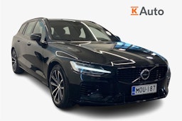 Musta Volvo V60 2022 kuva 1.