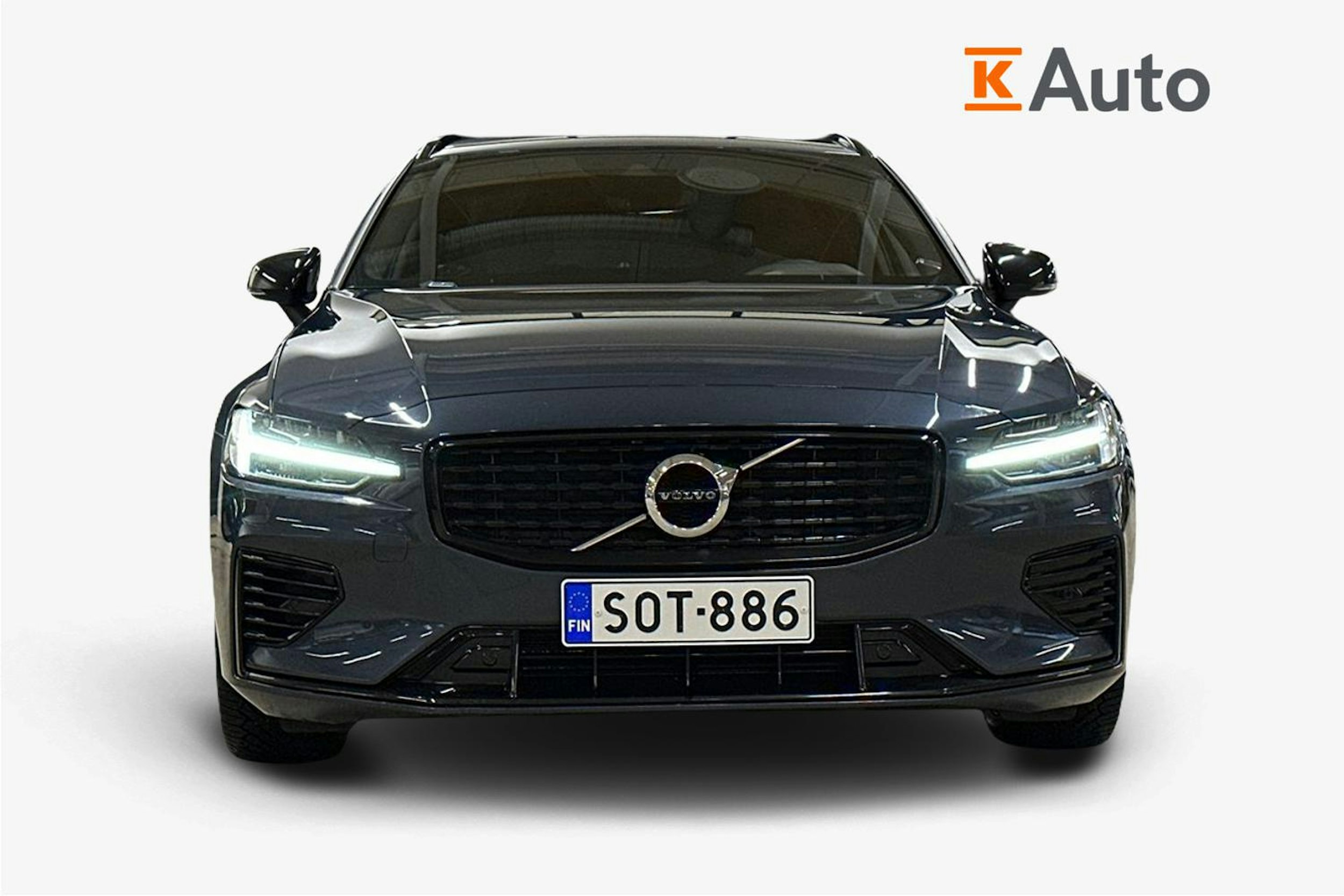 sininen Volvo V60 2022 kuva 4.