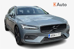 harmaa Volvo V60 2022 kuva 1.