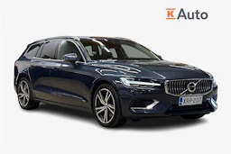 Sininen Volvo V60 2022 kuva 1.