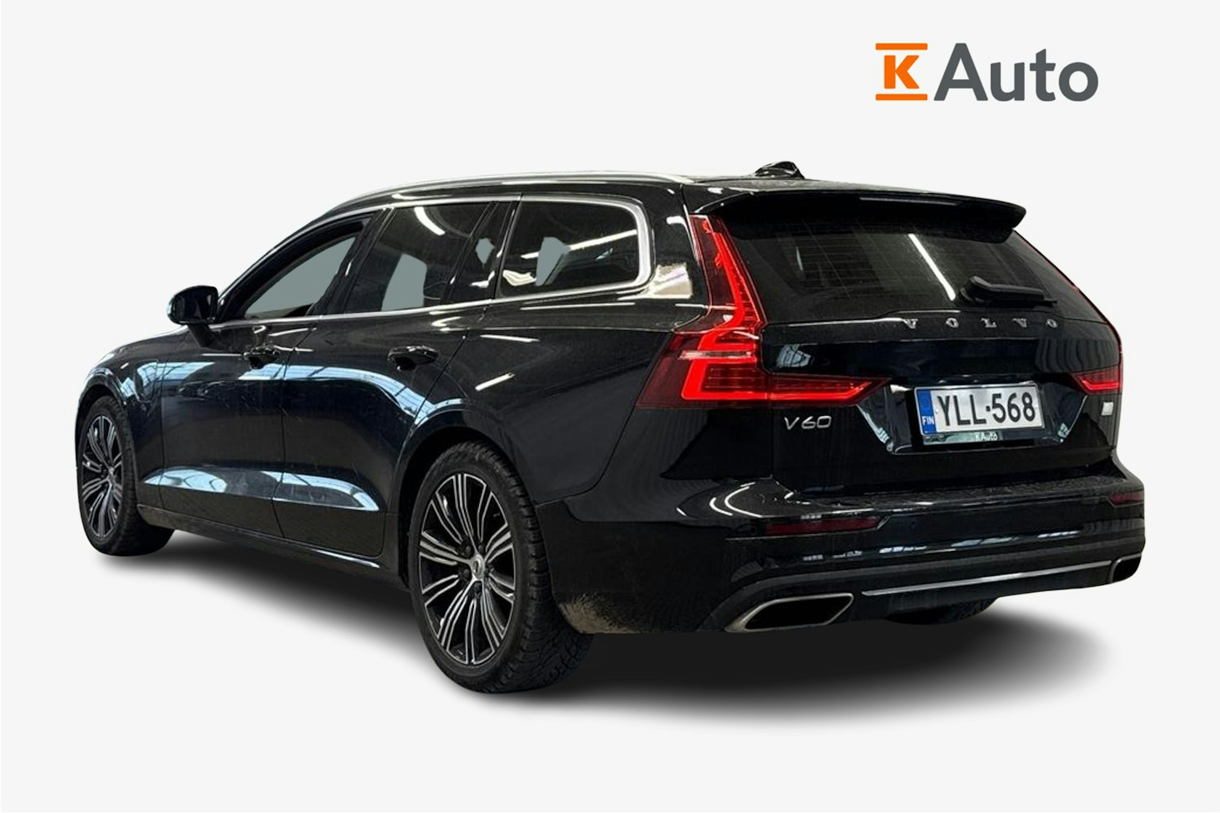 musta Volvo V60 2022 kuva 2.