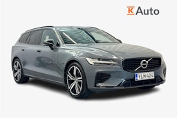 harmaa Volvo V60 2022 kuva 1.