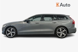 harmaa Volvo V60 2022 kuva 6.