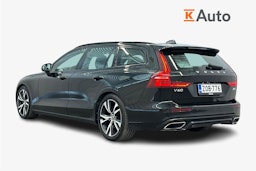 musta Volvo V60 2022 kuva 2.