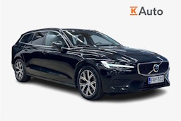 musta Volvo V60 2023 kuva 1.