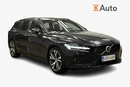 musta Volvo V60 2023 kuva 1.