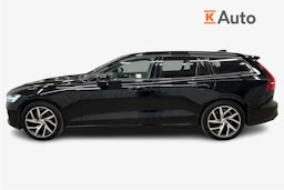 musta Volvo V60 2023 kuva 6.