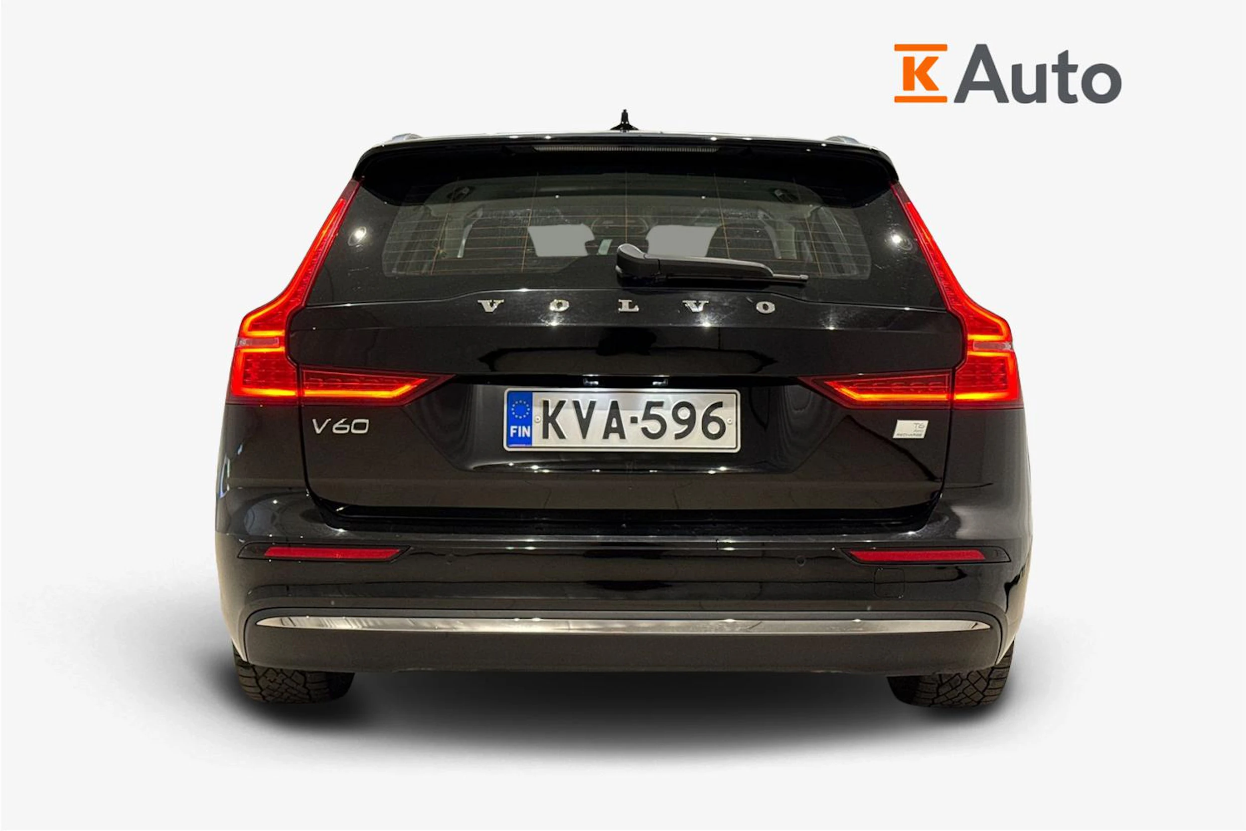 musta Volvo V60 2023 kuva 4.