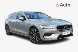 harmaa Volvo V60 2023 kuva 1.