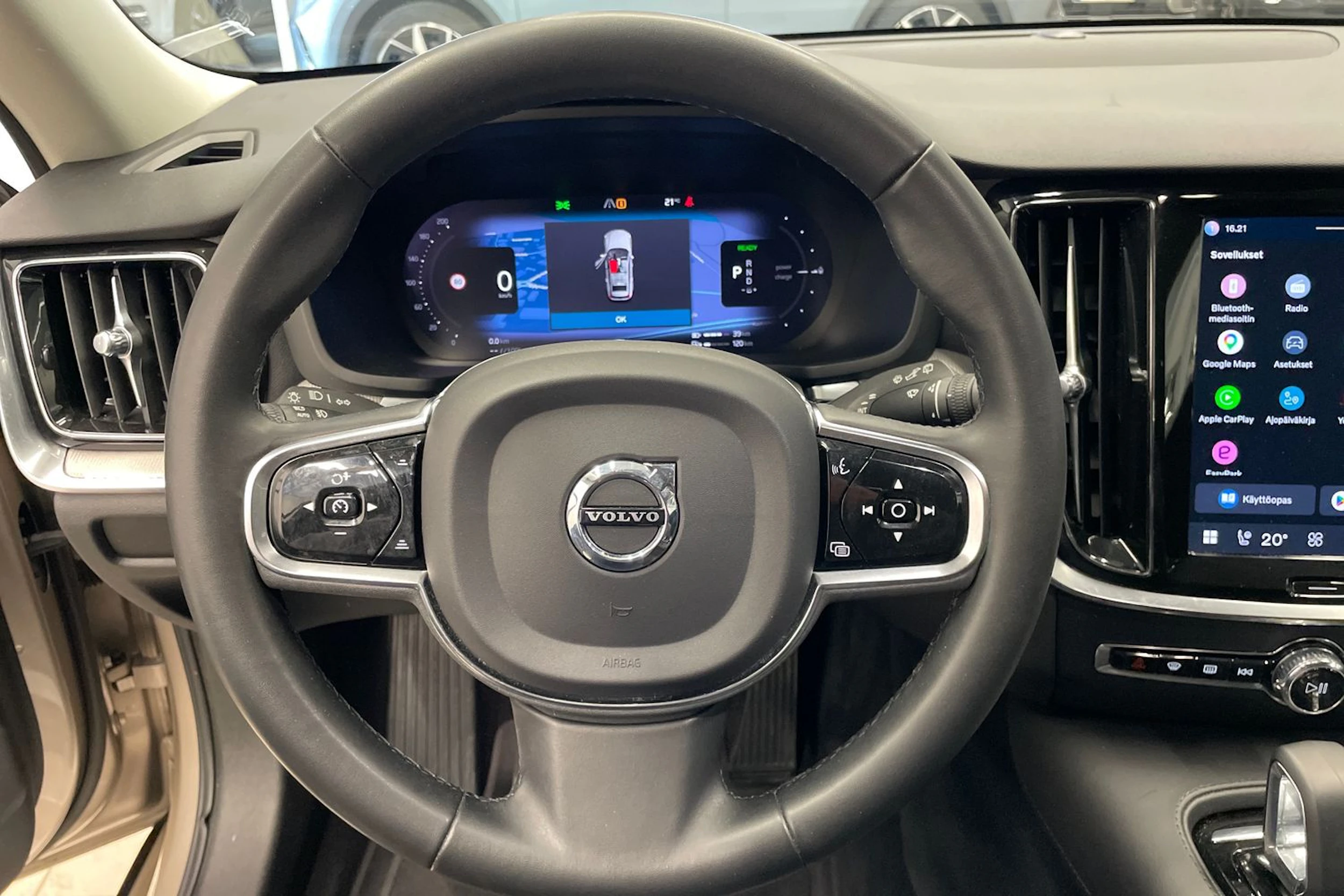 ruskea (beige) Volvo V60 2023 kuva 17.