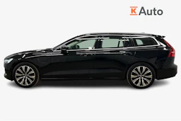 musta Volvo V60 2023 kuva 5.