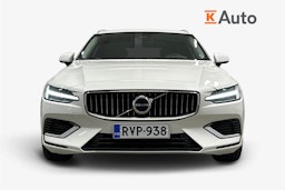 valkoinen Volvo V60 2024 kuva 5.