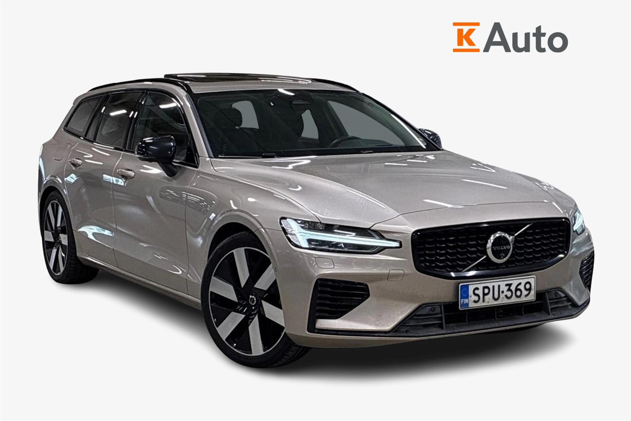 ruskea (beige) Volvo V60 2024 kuva 1.