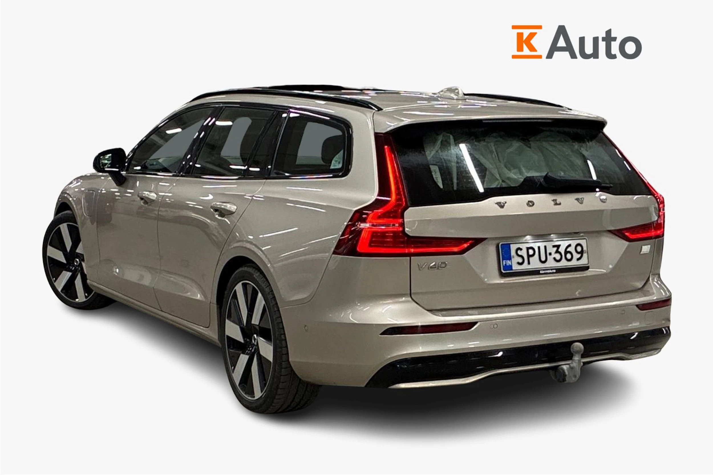 ruskea (beige) Volvo V60 2024 kuva 2.