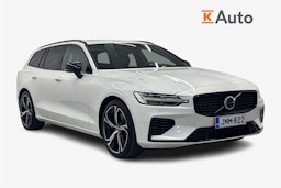 Valkoinen Volvo V60 2025 kuva 1.