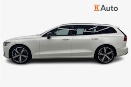 Valkoinen Volvo V60 2025 kuva 6.