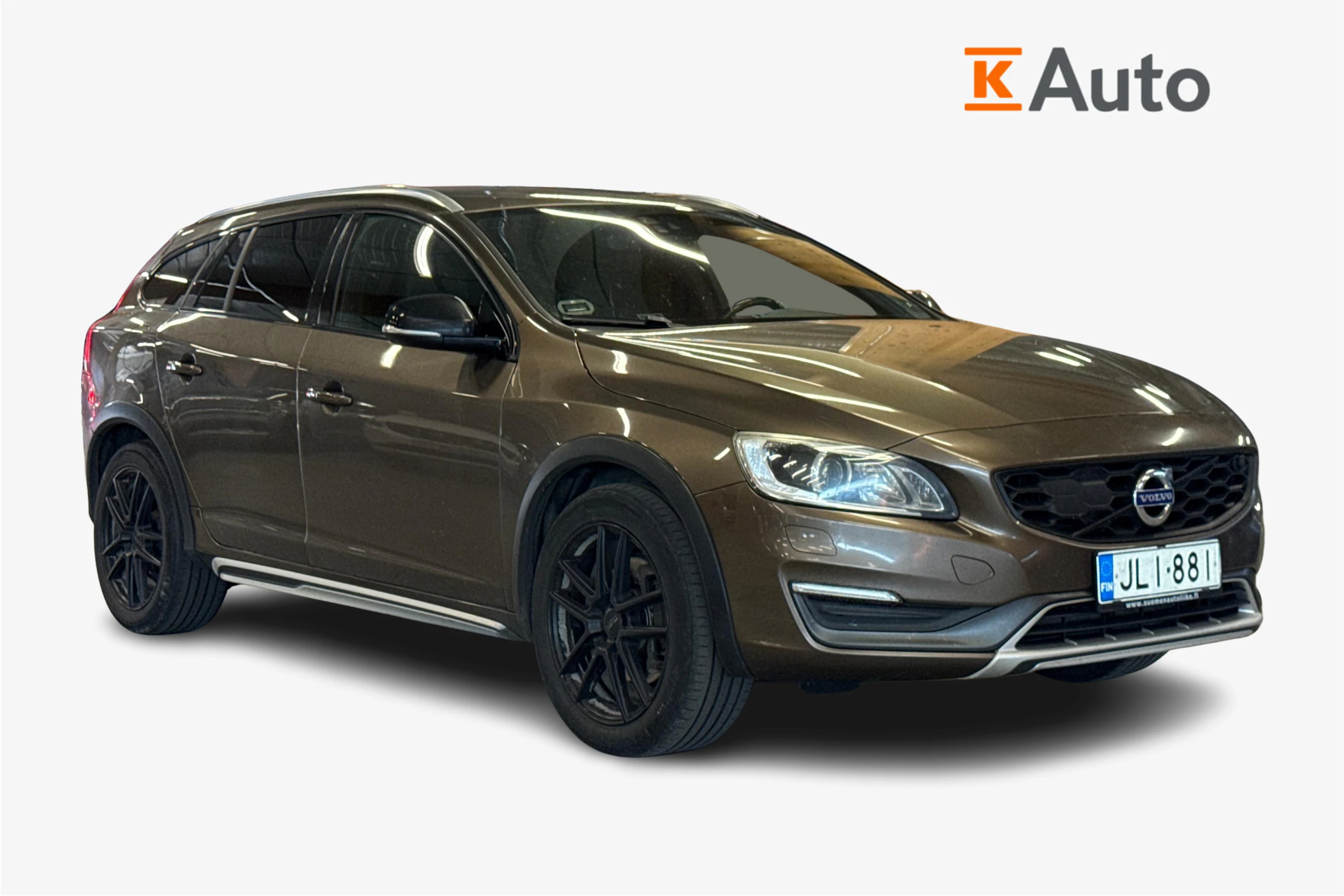 ruskea (beige) Volvo V60 Cross Country 2016 kuva 1.