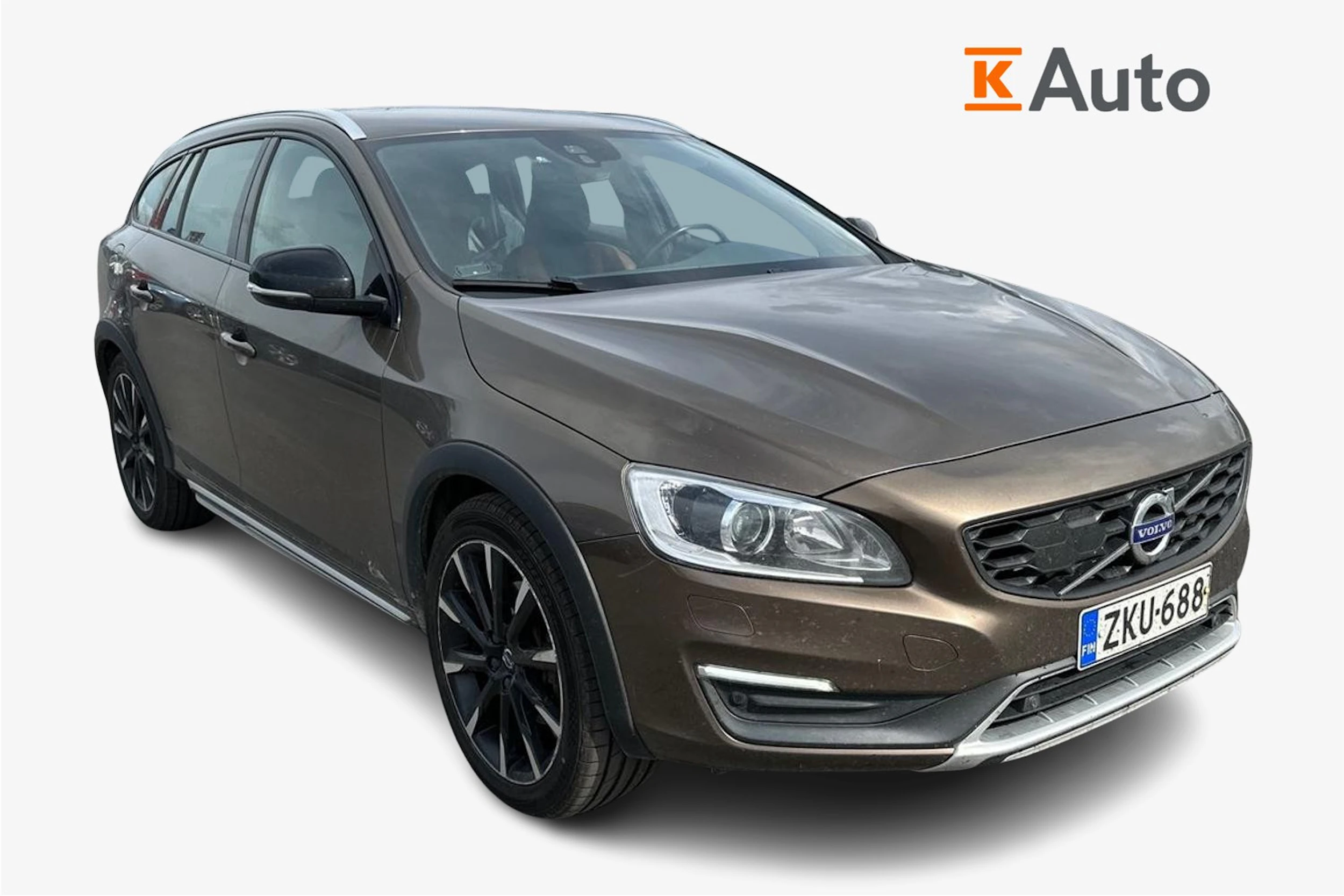 ruskea (beige) Volvo V60 Cross Country 2016 kuva 1.