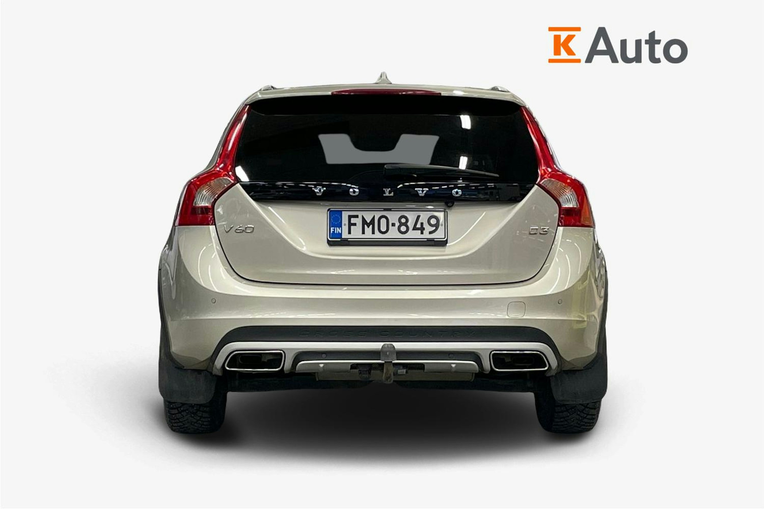 ruskea (beige) Volvo V60 Cross Country 2017 kuva 3.