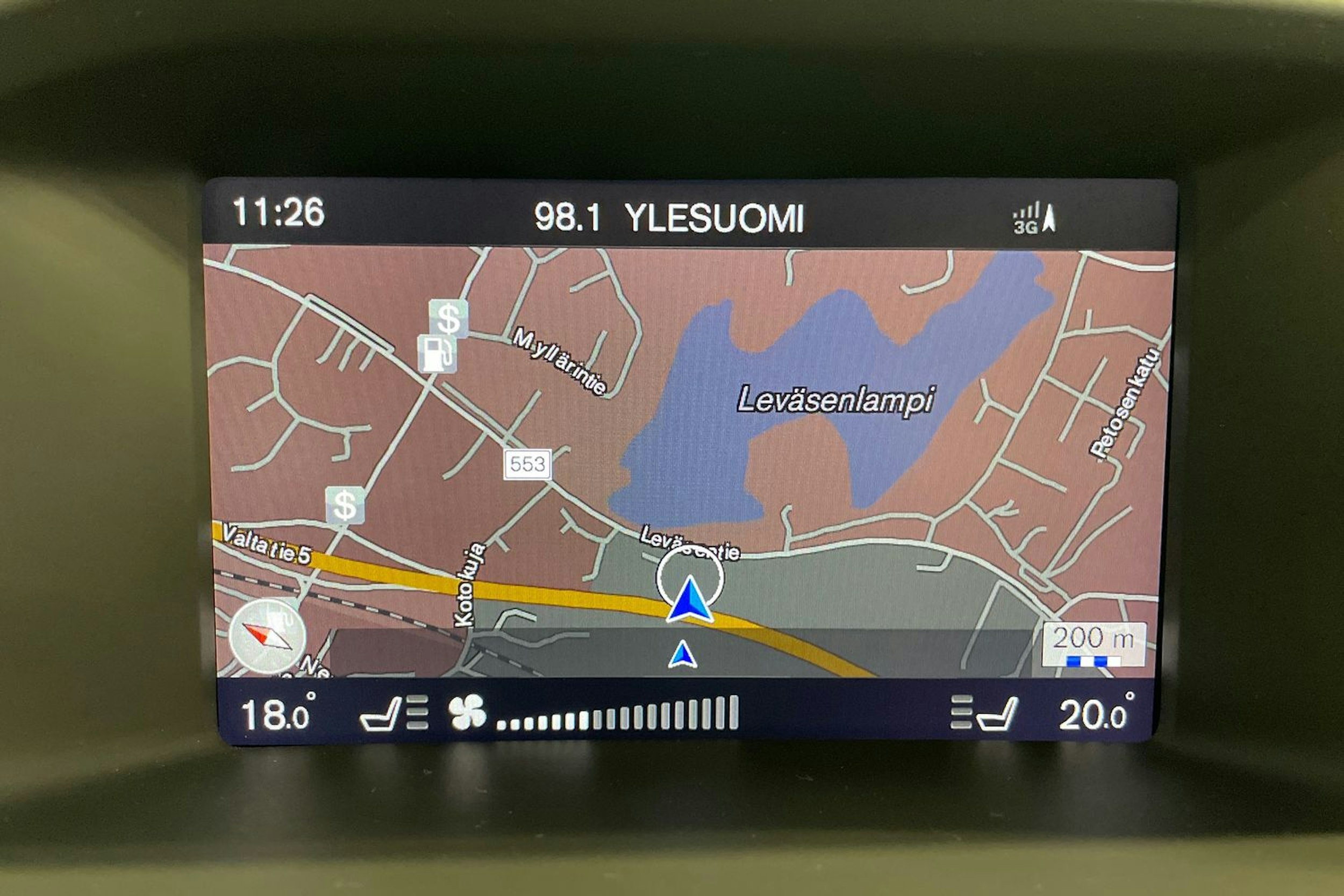 Sininen Volvo V60 Cross Country 2018 kuva 15.