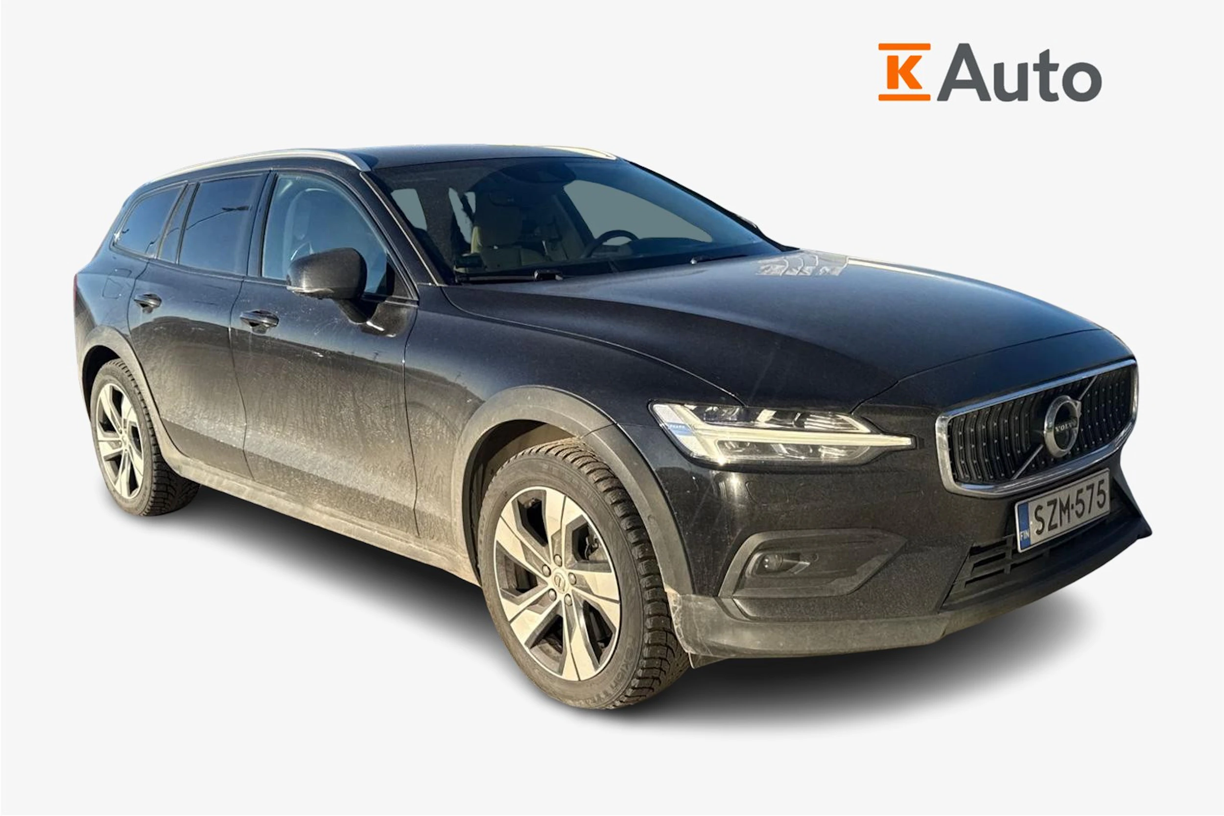 musta Volvo V60 Cross Country 2019 kuva 1.