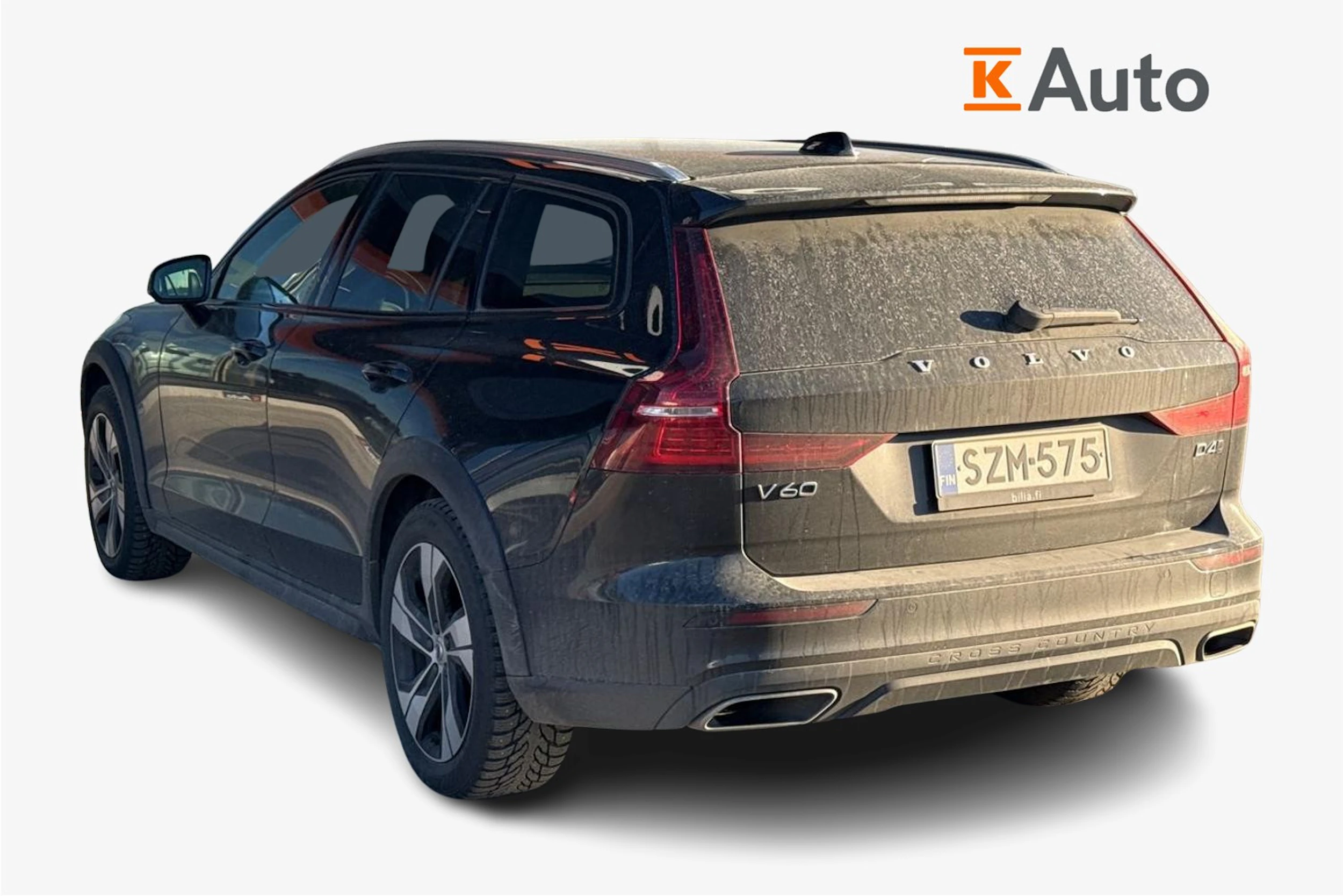 musta Volvo V60 Cross Country 2019 kuva 2.