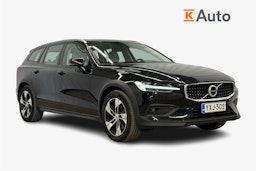 musta Volvo V60 Cross Country 2021 kuva 1.