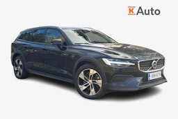 musta Volvo V60 Cross Country 2023 kuva 1.