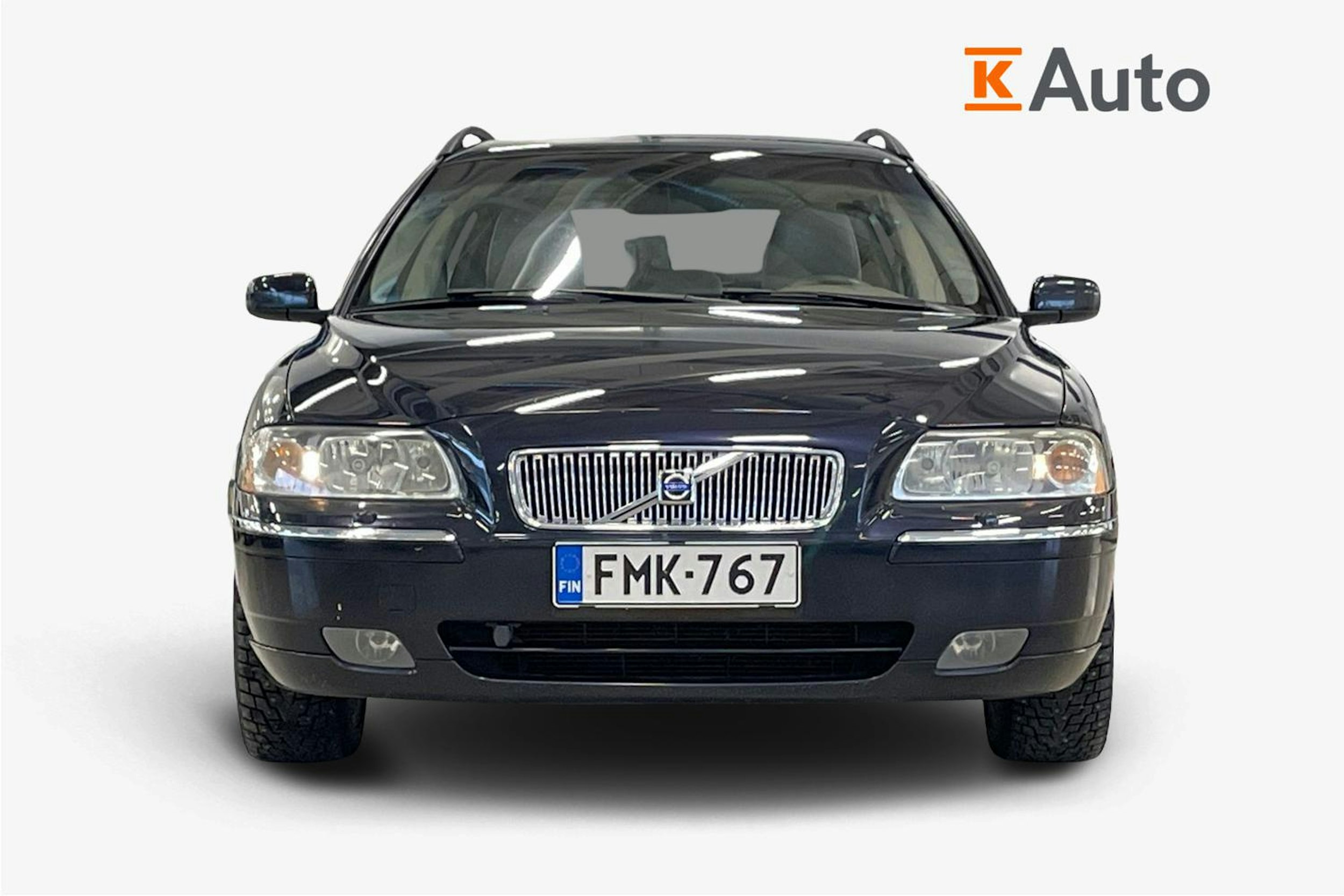 sininen Volvo V70 2005 kuva 5.