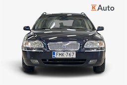 sininen Volvo V70 2005 kuva 5.