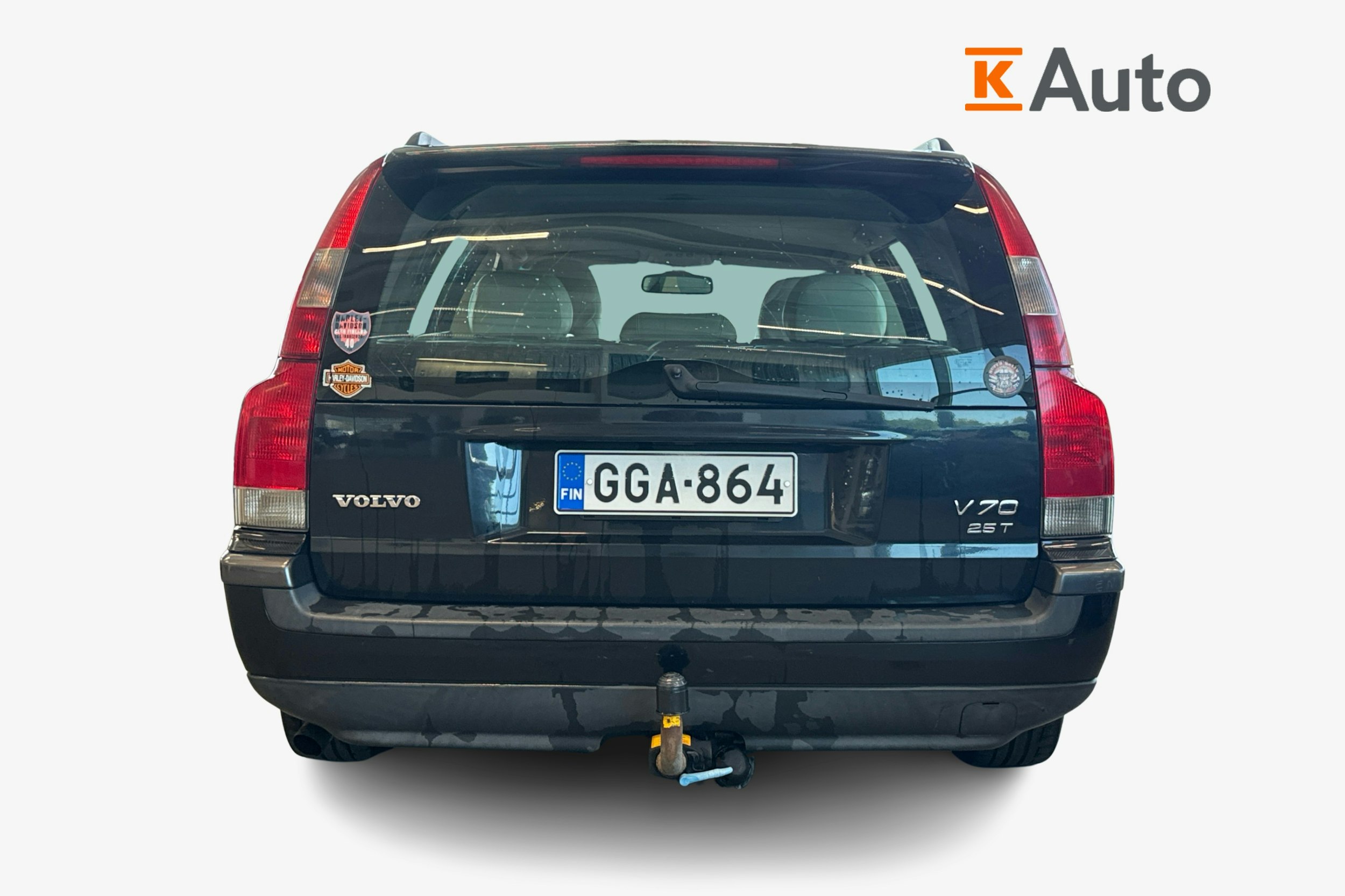 Musta Volvo V70 2004 kuva 3.
