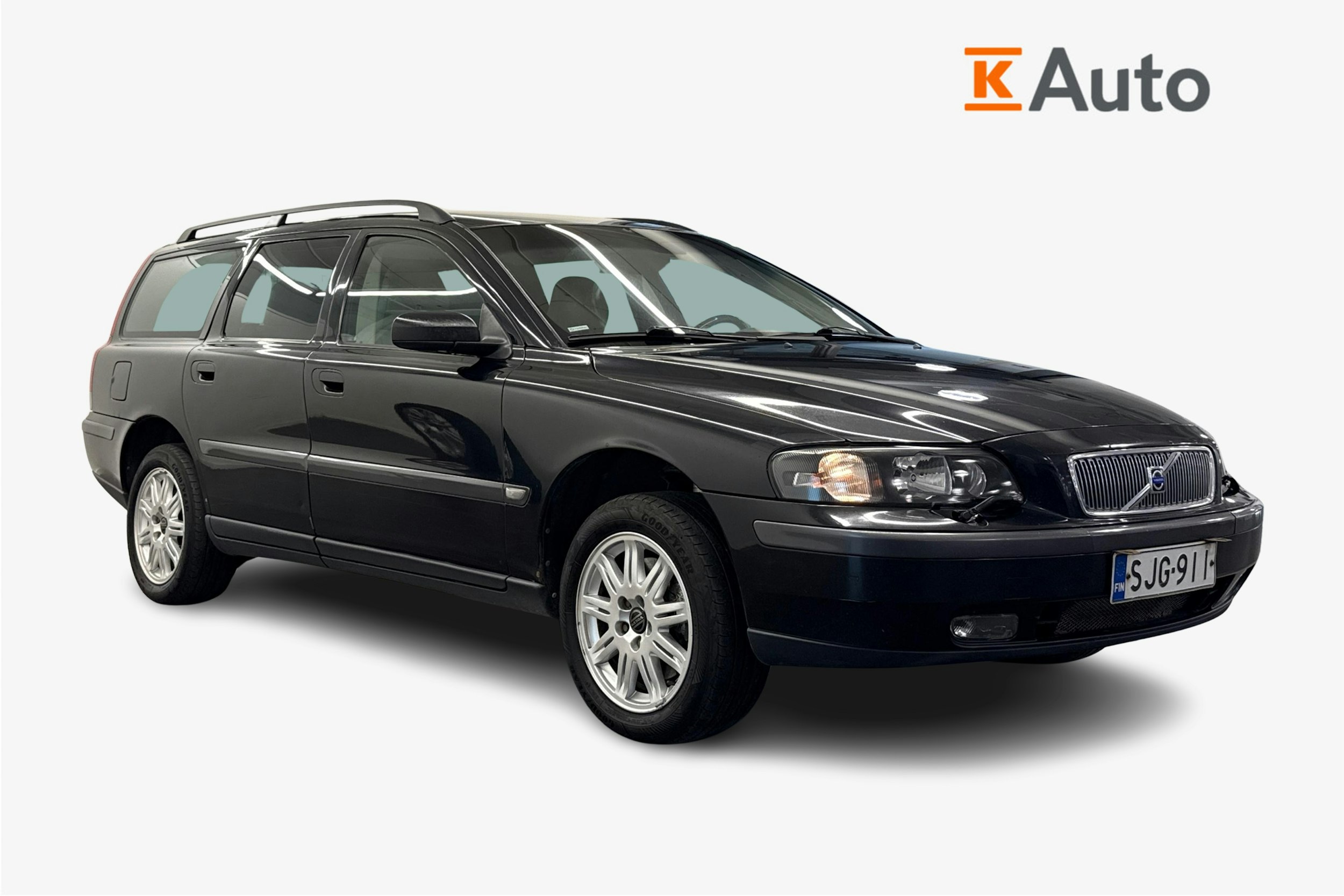 musta Volvo V70 2004 kuva 1.