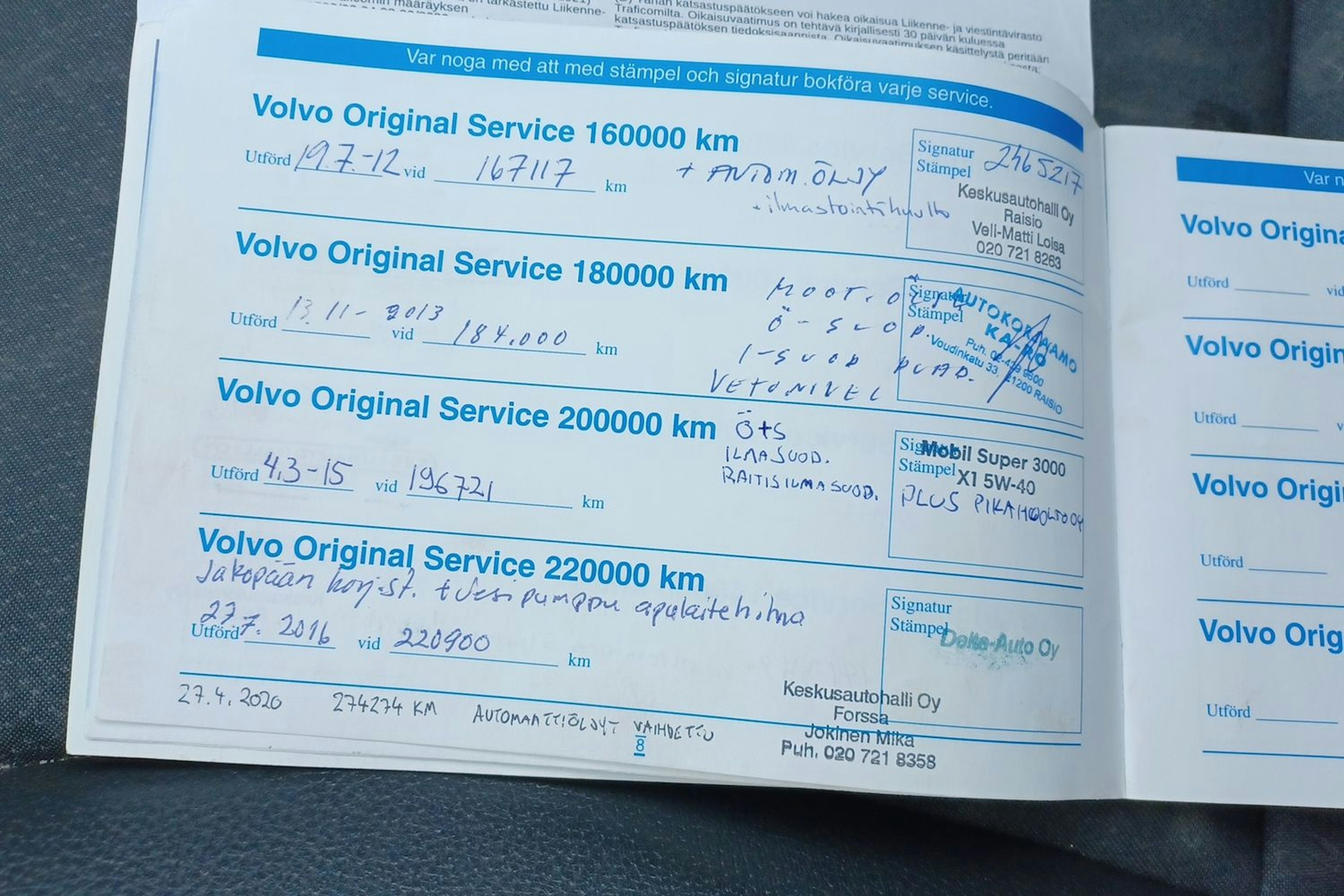 Hopea Volvo V70 2004 kuva 24.