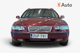 punainen Volvo V70 2003 kuva 4.